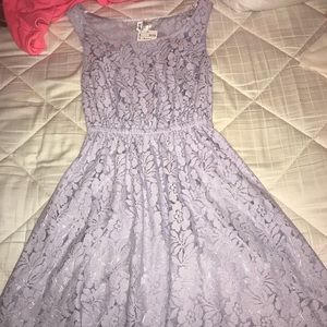NEW lace lilac dress